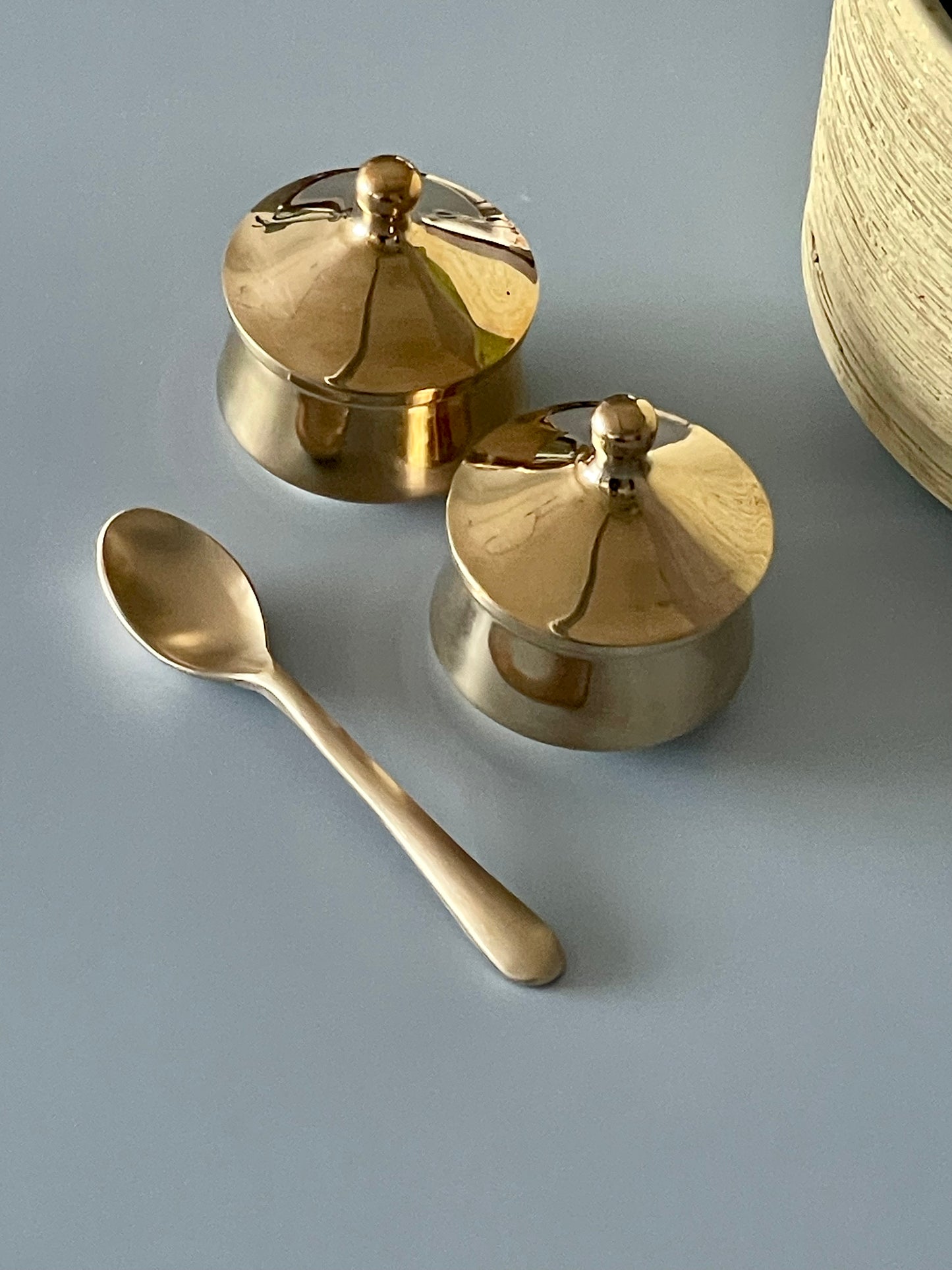 Pure Kansa Containers (Set of two)