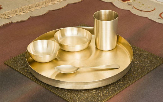 Bronze Ayurveda Dinner set 